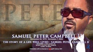 Celebration of Life - Samuel Peter Campbell II