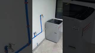 Automatic Washing Machine Pipe and Faucet Installation | #shorts #shorts #washingmachine  #home