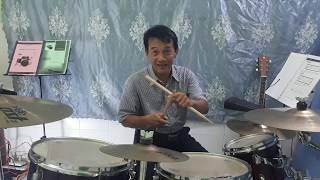 Tập trống Jazz Cha Cha Cha cơ bản - Trung Drum, bài 8