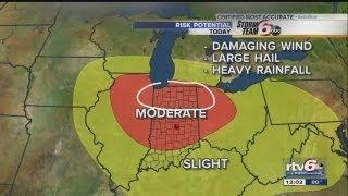 Indiana at high risk for severe weather