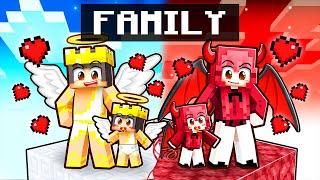 Having An ANGEL/DEMON FAMILY in Minecraft!