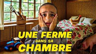 PRANK : Je TRANSFORME la CHAMBRE de ma FILLE en FERME GÉANTE !