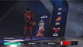 THE BEST CENTER BUILD IN 2K25 7'1 VERSATILE ENFORCER!!! #NBA2K25