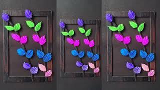 Wall hanging craft ideas | craft ideas with Paper for home decoration | diy paper craft ideas |