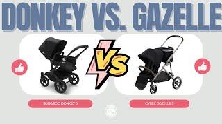 Bugaboo Donkey 5 vs. Cybex Gazelle S | Stroller Review | Double Stroller Comparison