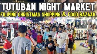 TUTUBAN NIGHT MARKET TOUR This DECEMBER! Manila Christmas Shopping +Street Food Destination at Night