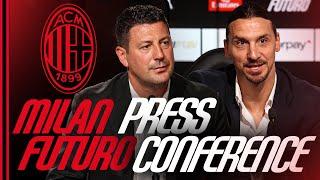 Zlatan Ibrahimović & Daniele Bonera: #MilanFuturo Press Conference