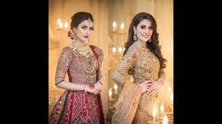 Pakistani Beautiful bridals # Pakistani bridals stunning look # Style with Bint-e-Mujasam