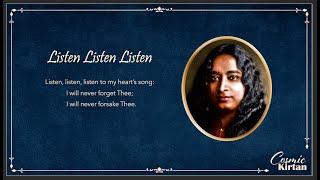Cosmic Chant 31: Listen Listen Listen