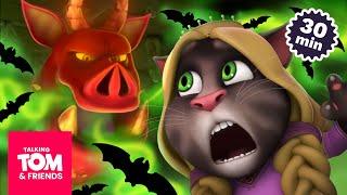 Monsters, Curses, and Mysteries!  Talking Tom & Friends Halloween Special