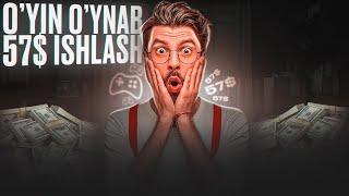 Internetda o'yin o'ynab oson 57$ ishlash 2024 | Har kuni internetda oson 57$ ishlash 2023 / 2024