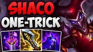 CHALLENGER SHACO ONE-TRICK FULL GAMEPLAY! | CHALLENGER SHACO JUNGLE GAMEPLAY | Patch 14.20 S14