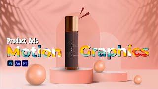 Promotional Video | Product Advertisement Demo Video | Beauty Products | Motion Graphics |