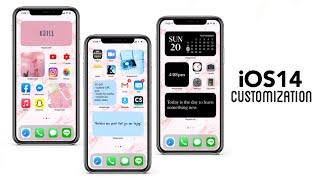 iOS 14 iphone customization for productivity and motivation | simple & minimalist