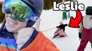 I Opened a Ski School for Large Streamers - Big Bear Vlog