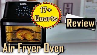 Air Fryer Oven Review: OMMO 17+ Qt Countertop Air Fryer Oven & Dehydrator