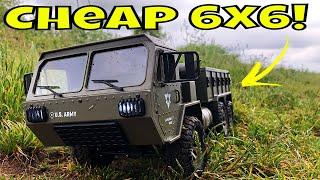 Fayee FY004A - RC Oshkosh Hemtt - Cheap 1/16 Scale RC Military 6x6 Truck Review. FPV