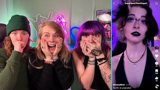 Reacting to NotEasyBeinWheezy Thirst Traps with QueenOfVikings! - Hailee And Kendra