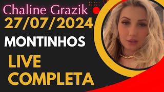 Vidente Chaline Grazik 27/07/2024 MONTINHOS #vidente #previsão #chalinegrazik