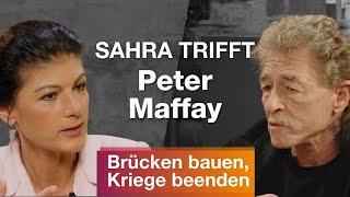 Sahra trifft Peter Maffay: „Brücken bauen, Kriege beenden“