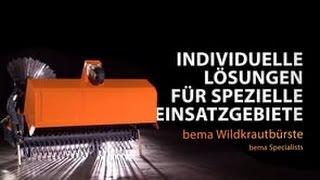 bema Wildkrautbürste Produktfilm | bema GmbH Maschinenfabrik