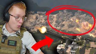 Artillery DELETING A Mountain?! | Civilian Tactical Reacts