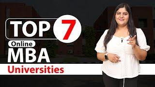 Top 7 Online MBA Universities in India 2024| High Salary | Courses | Fees | Approvals