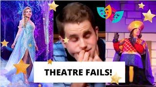 Theatre FAILS and MISHAPS Compilation!