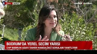 Bodrum'da Yerel Seçim Yarışı! Tamer Mandalinci Soruları Yanıtladı