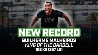 Gui Malheiros' 357-lb Barbell Complex