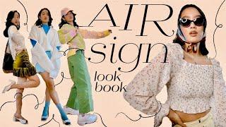 what the zodiac signs would wear if they had decent fashion sense (air sign edition)