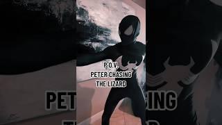 SYMBIOTE IS SCARIER #spiderman #spidermancosplay #marvel #cosplay #marvelspiderman #symbiote