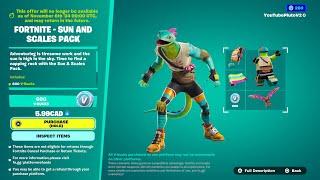 SUN AND SCALES PACK! Fortnite Item Shop [August 20th, 2024]