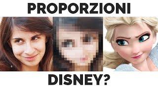 E se avessimo le PROPORZIONI di una PRINCIPESSA DISNEY? 