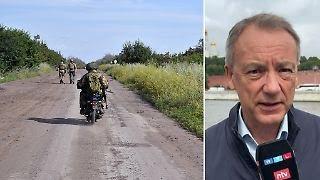 Motorräder-Angriffe "laufen nach bestimmtem Schema ab" - Munz zu Russlands Kriegs-Taktik | ntv