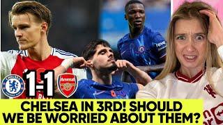 Caicedo Is A JOKE! Odegaard Shines! | What We Learned From Chelsea 1-1 Arsenal