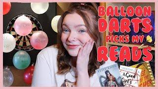 Balloon darts pick my tbr for 10 days escape the readathon weekly reading vlog #3