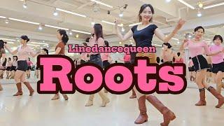 Roots Line Dance | Improver | 루츠 라인댄스 | Linedancequeen | Junghye Yoon