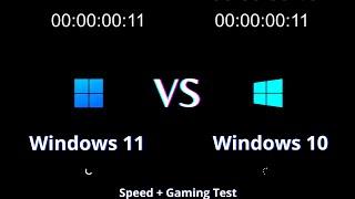 Windows 11 vs Windows 10 Speed Test & Gaming Performance | 2024