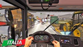 Euro Truck Simulator 2 | Multiplayer Heavy Traffic | Event Delivery | Heavy Rain 