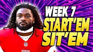 Answering Your TOUGH Week 7 Start Sit Questions!