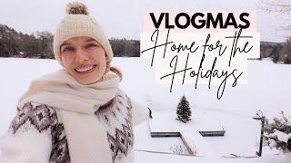 VLOGMAS Day 24: Home for the Holidays! My family home + taking you around town, the final vlogmas!