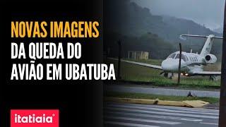 TURISTA MINEIRO GRAVA IMAGENS IMPRESSIONANTES DE AVIÃO QUE CAIU EM UBATUBA-SP