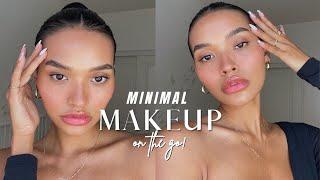 OUT THE DOOR, DON'T HAVE TIME MAKEUP LOOK ⏰ | NICOLE ELISE