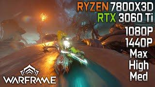 RTX 3060 Ti + Ryzen 7 7800X3D - Warframe