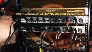 How to hook up & use Behringer HA4700 Headphone Distribution Amplifier Podcast