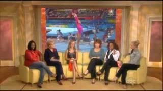 Nastia Liukin on The View - 9/9/08