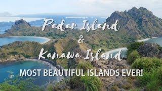 Drone in Indonesia - Padar Island and Kanawa Island