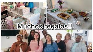 Otro Baby shower de parte de mis amigas / muchos regalos