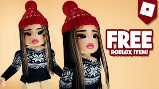 GET THIS *FREE* WINTER BEANIE HAT NOW  ROBLOX FREE UGC